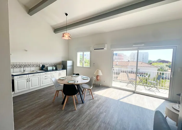 Le Spacieux - Royan, Wifi & Balcon Royan