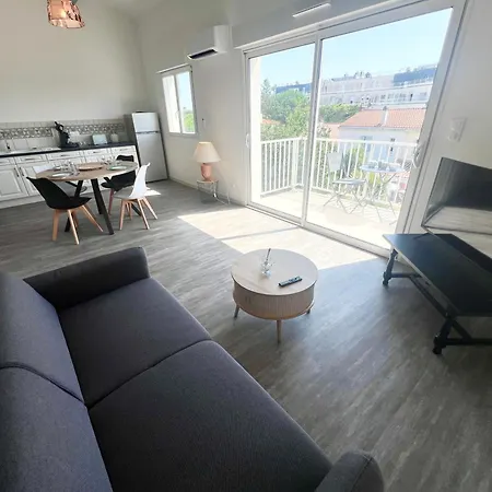 Le Spacieux - Royan, Wifi&balcon *